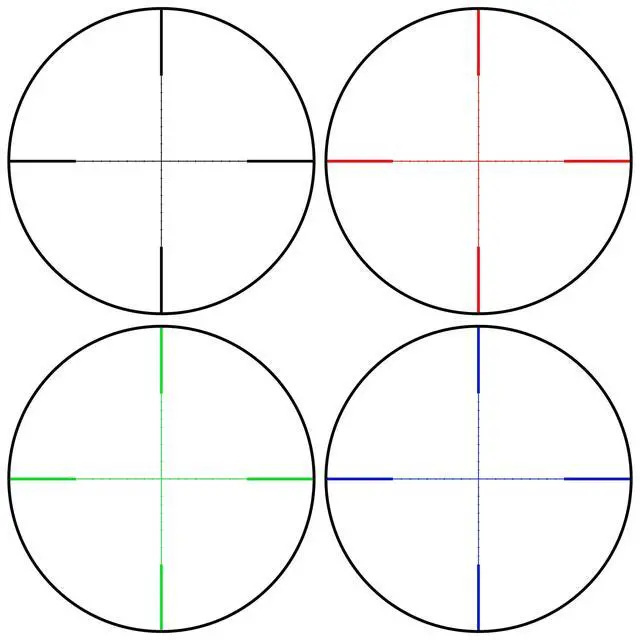 Alt view image 2 of 6 - Rifle Scope MT 6-24x50/4-16x50 with Red/Green/Blue Illuminated Reticle Riflescope, Adjustable Objective