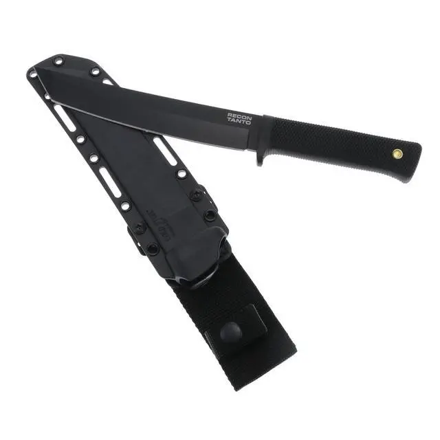 Alt view image 6 of 7 - Recon Tanto 7" SK-5 Razor-Sharp Blade 4.75" Kray-Ex Handle Military Tactical Fixed Blade Knife w/Secure-Ex Sheath