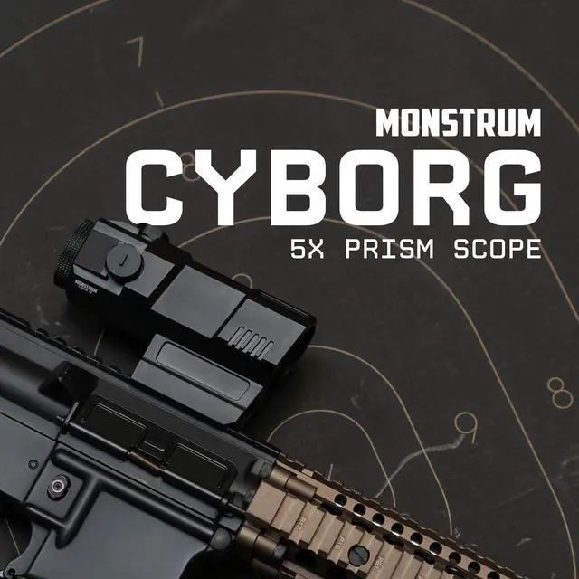 Alt view image 5 of 7 - Cyborg 5X Prism Scope V2 with Shake Awake | BDC Reticle