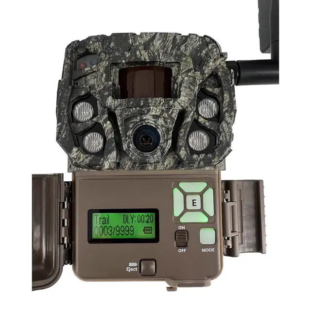 Alt view image 2 of 7 - Trail Camera - Defender Wireless Vision Pro HD AI 46MP Trail Camera | AI Image Recognition, 46MP and 1080p Video, 4g LTE, 110ft Night Ir, 0.135 Second Fast Trigger, SD Up to 512GB