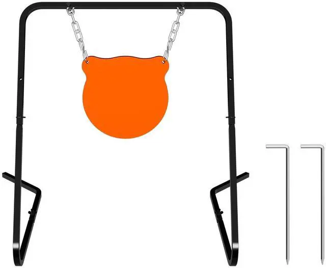 Main image of Complete AR500 Steel Targets System Steel Shooting Stand with Chain Mounting Kit - Optional Combination with 3/8 Inch Thick Target for Outdoor Range and Shooting Practice