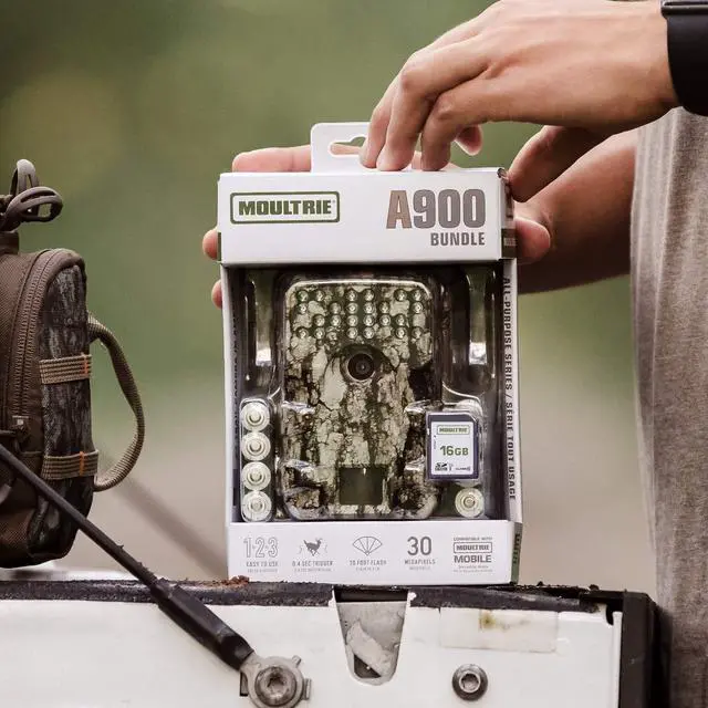 Alt view image 4 of 4 - A900 Bundle Trail Camera (2020) | Batteries | 16 MB SD Card | White Bark (MCG-14001)