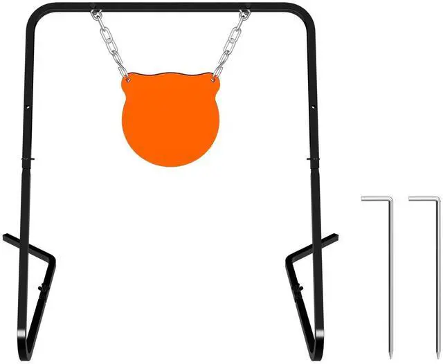 Main image of Complete AR500 Steel Targets System Steel Shooting Stand with Chain Mounting Kit - Optional Combination with 3/8 Inch Thick Target for Outdoor Range and Shooting Practice