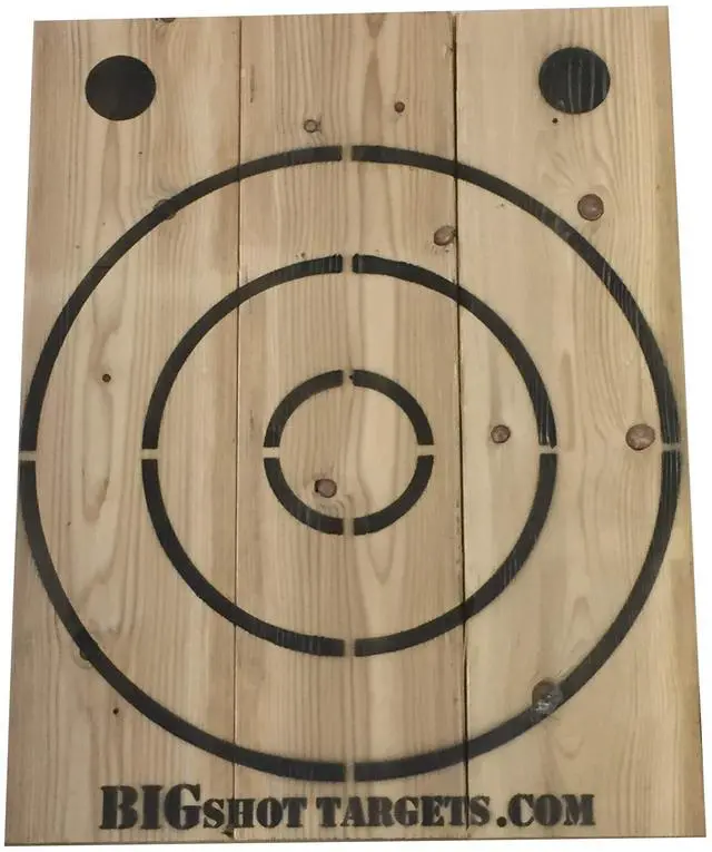 Main image of Wooden Axe Throwing Target with Bottle Opener