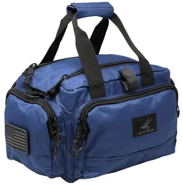 Main image of Tactical Range Bag - Medium Size Range Bag for Shooting - Gun Case for Handguns, Ammo Storage, Tactical Backpack, Molle Webbing, Free Subdued USA Patch