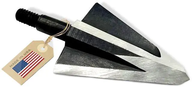Main image of VPA 1 1/16" 2 Blade Left Omega Single Bevel Broadhead