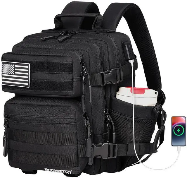 Main image of 15L Mini Tactical Backpack for Men & Women Molle Daily | Small Tactical Backpack with Military Molle for Gym, Hiking and Daily Use