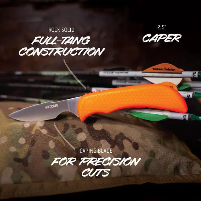 Alt view image 3 of 3 - WildPak, 8-Piece Field to Freezer Hunting & Game Processing Knife Set with Caping Knife, Gut-Hook Skinner, Boning/Fillet Knife, Wood/Bone Saw, Spreader, Gloves, and Hard-Side Carry Case