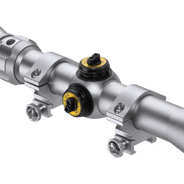 Alt view image 5 of 7 - Huntmaster Rifle Scope Durable, Waterproof, Fogproof, Shockproof, Parallax-Free at 100 Yards, Fast Focus Eyebell, Scope Caps Great for Hunting & Plinking