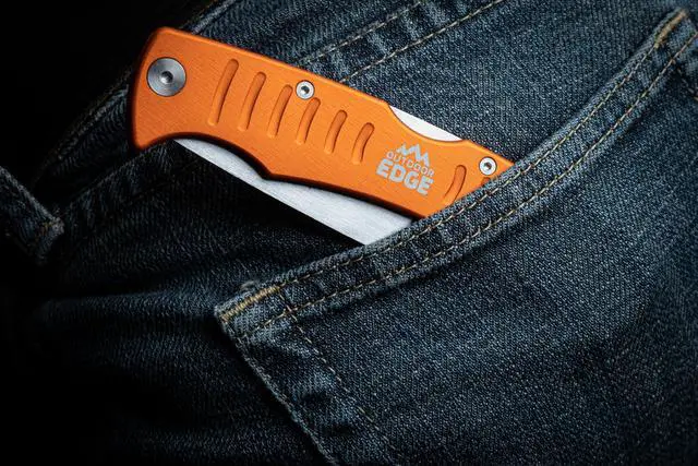 Alt view image 3 of 3 - RazorGuide Roll Pak | Hunting Knife Set Features Two Replaceable Blade Hunting Knives, Bone Saw, all Stored Securely in a Compact Roll Pack (Black Roll Pack)
