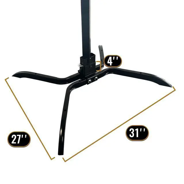 Alt view image 3 of 7 - Target Stand System 3/8" Thick Shooting Target Kit Combination AR500 Steel Shooting Target with Height Adjustable Stand Mount for Outdoor Range and Shooting Practice