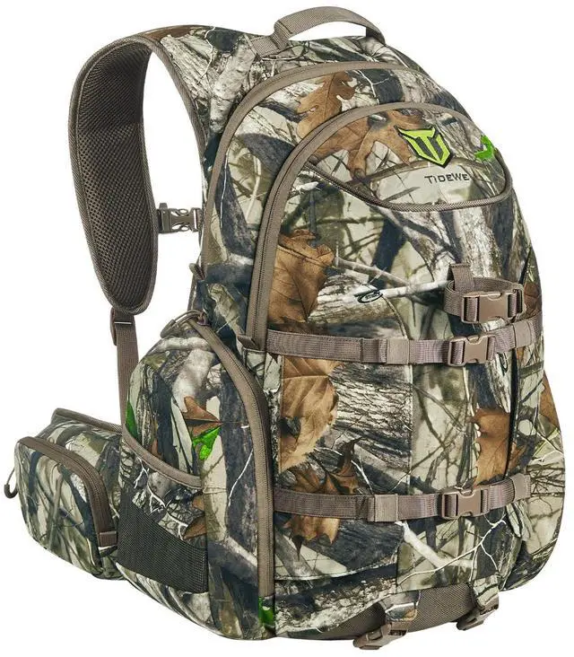 Main image of Hunting Backpack, Waterproof Camo Hunting Pack with Rain Cover, Long-Lasting Large Capacity Hunting Day Pack for Rifle Bow Gun (Next Camo G2)