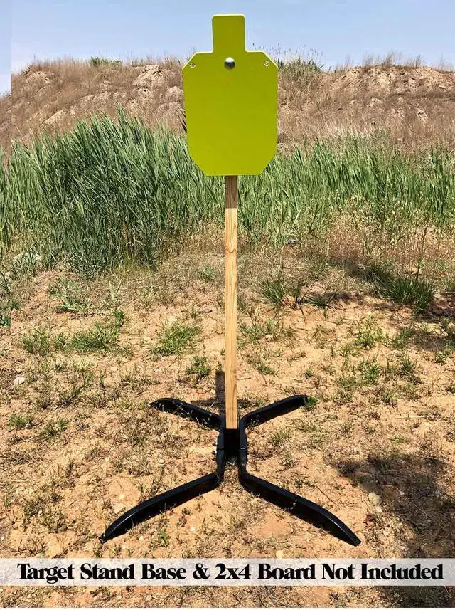 Alt view image 3 of 5 - AR500 Steel Shooting Target with 2x4 Target Hanger