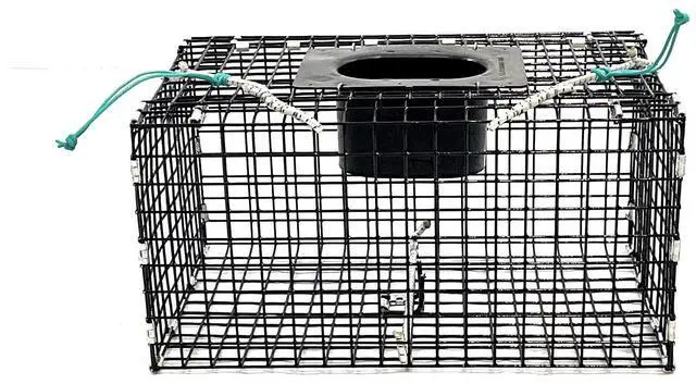 Main image of PVC Coated Wire Mesh Small Green Crab Trap