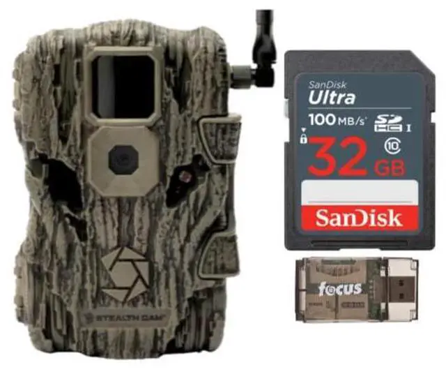 Main image of Fusion X 26MP Trail Camera, ATT, Bundle (3 Items) | Includes Fusion X 26MP Cellular Trail Camera, 32GB Sandisk Ultra SDHC Card and USB 2.0 Card Reader
