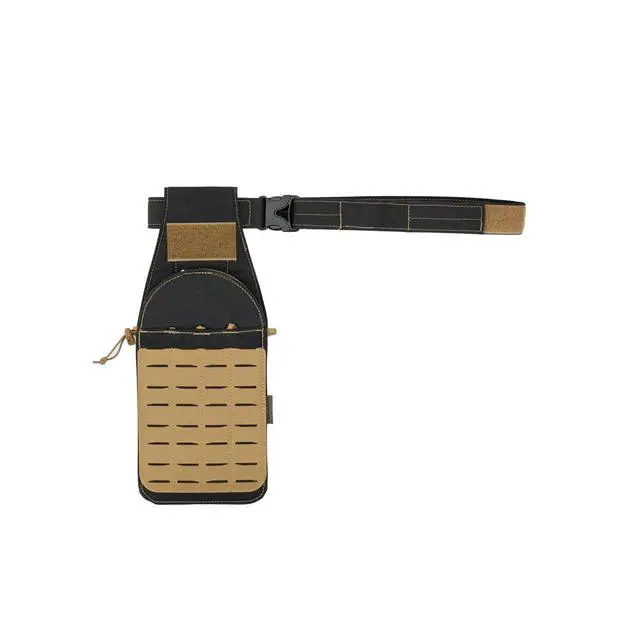 Alt view image 2 of 6 - Hip Quiver Adjustable Ambidextrous MOLLE Archery Quiver with Accessory Pouch Made in the USA