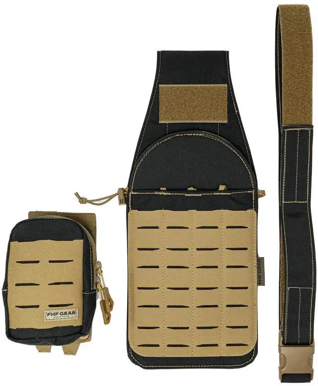 Main image of Hip Quiver Adjustable Ambidextrous MOLLE Archery Quiver with Accessory Pouch Made in the USA