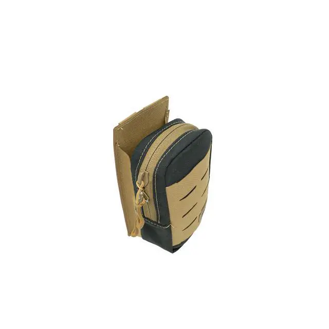 Alt view image 6 of 6 - Hip Quiver Adjustable Ambidextrous MOLLE Archery Quiver with Accessory Pouch Made in the USA