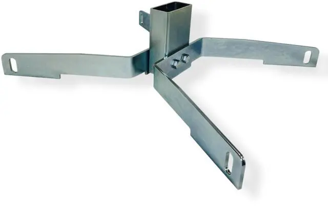 Main image of Static Target Stand 1/4" Steel Base for Steel Shooting Targets Wide Footprint for Stability Compatible with 1/2" Hardware Made in USA