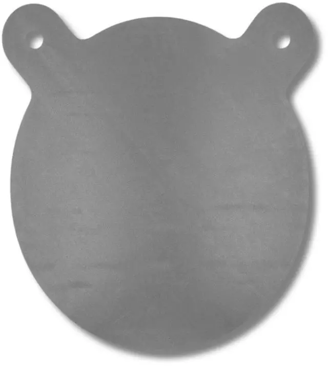 Main image of AR500 Steel Targets - 2100 FPE - 3/8 Inch AR500 Steel Gong - Laser Cut, Zinc Plated, Reactive
