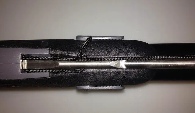 Alt view image 5 of 5 - Mundial Competition Euro Style Speargun with Stainless Steel Spear/Shaft and Articulated Wishbone