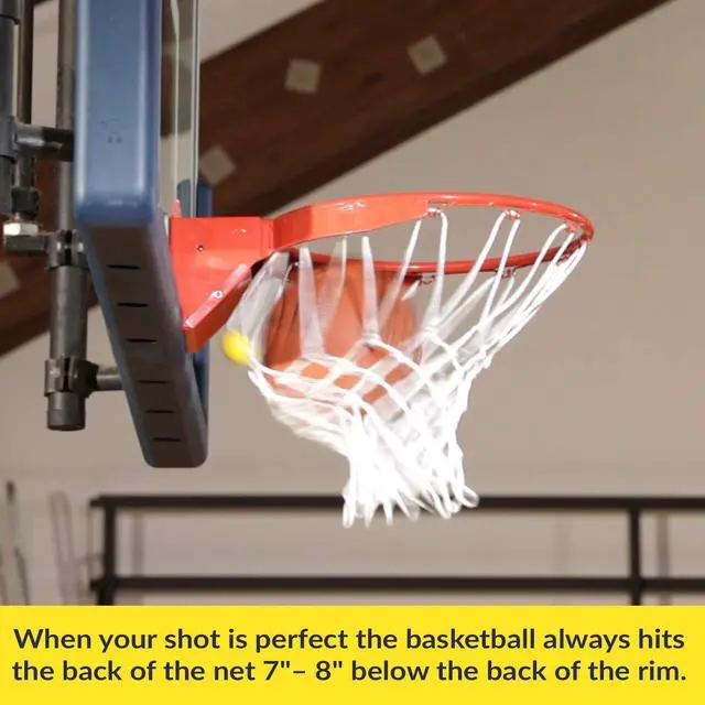 Alt view image 3 of 6 - Basketball Shooting and Training Equipment Aid (Gives a Perfect Bulls-Eye to Immediately Improve Focus and Shooting Accuracy)