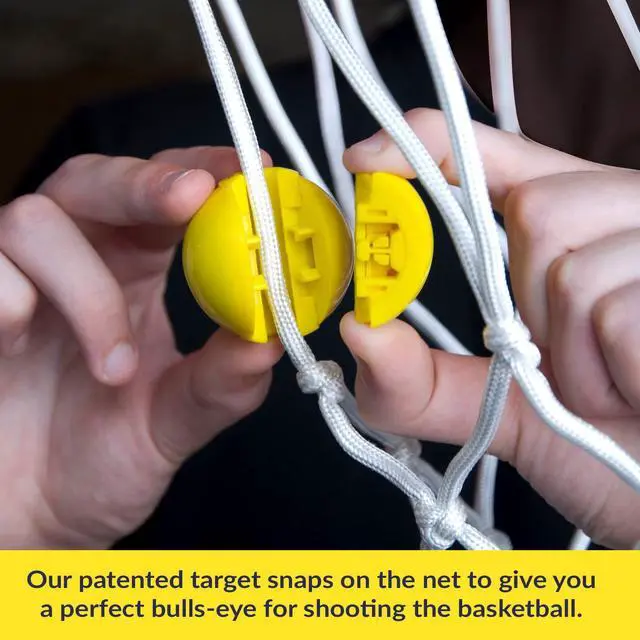 Alt view image 4 of 6 - Basketball Shooting and Training Equipment Aid (Gives a Perfect Bulls-Eye to Immediately Improve Focus and Shooting Accuracy)