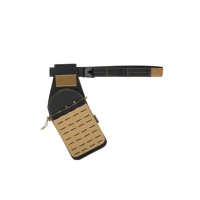 Alt view image 3 of 6 - Hip Quiver Adjustable Ambidextrous MOLLE Archery Quiver with Accessory Pouch Made in the USA
