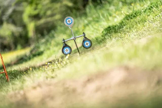 Alt view image 7 of 7 - Do-All Outdoors Auto Reset.38/.44 Shooting Target