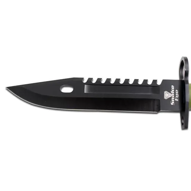 Alt view image 4 of 7 - Fixed Blade Survival Knife, 13-Inch Overall (Green)