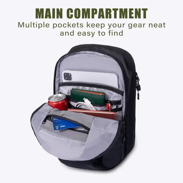 Alt view image 4 of 7 - Concealed Carry Bag for Men & Women - CCW Sling Bag, Tactical Crossbody/Cross Body EDC Holster Bags for Pistol/Gun - Ideal for Trigger Coverage & Quick Draw Access
