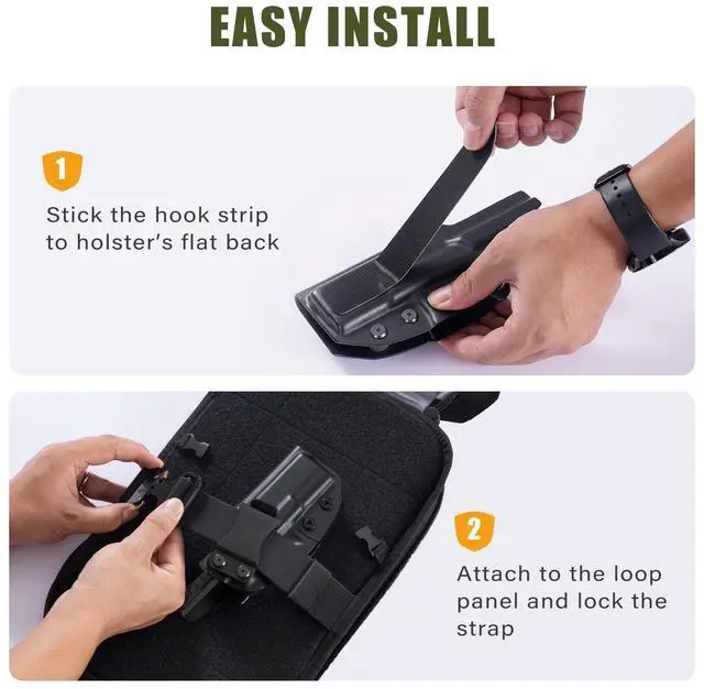 Alt view image 3 of 7 - Concealed Carry Bag for Men & Women - CCW Sling Bag, Tactical Crossbody/Cross Body EDC Holster Bags for Pistol/Gun - Ideal for Trigger Coverage & Quick Draw Access