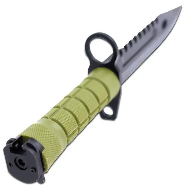 Alt view image 6 of 7 - Fixed Blade Survival Knife, 13-Inch Overall (Green)