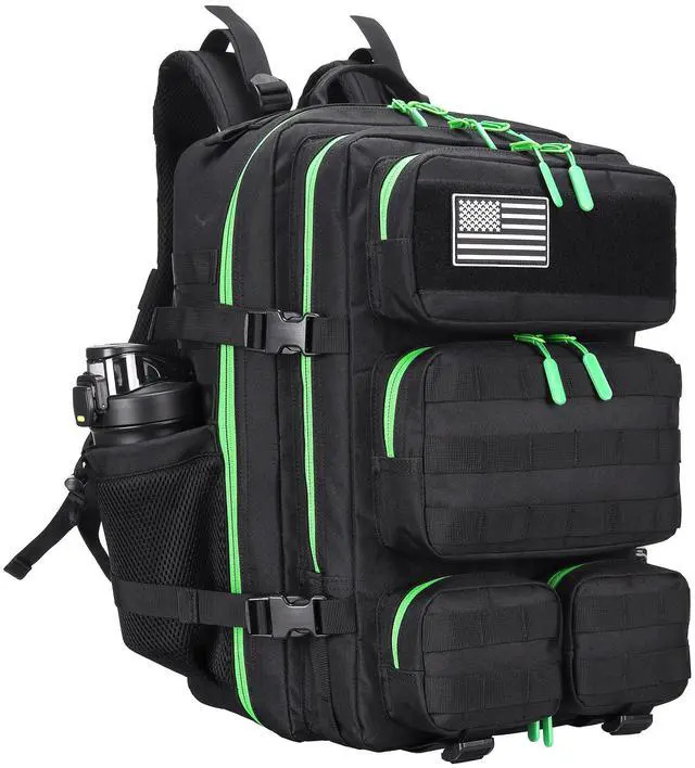 Main image of 55L Tactical Backpack Heavy Duty Military Rucksack Molle Backpack 3 Day Assault Pack for Work Outdoors