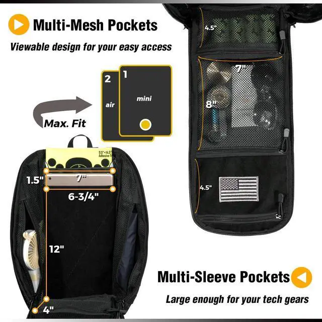 Main image of DBTAC Tactical Personal Defense EDC Bags & Packs | 10L Military Shoulder Backpack with Sling for Concealed Carry, Range, Travel, Hiking, Outdoor Sports (Green)