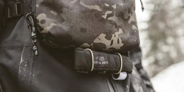 Alt view image 6 of 6 - Tactical Pocketed Low Key Chest Rig, One Size, Multicam Black
