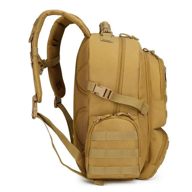 Alt view image 6 of 7 - 30L Military Tactical Backpack for Men 3 day Assault Pack Molle Daypack Army Hiking Rucksack (Khaki)