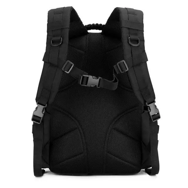 Alt view image 6 of 7 - 30L Military Tactical Backpack for Men 3 day Assault Pack Molle Daypack Army Hiking Rucksack (Black)