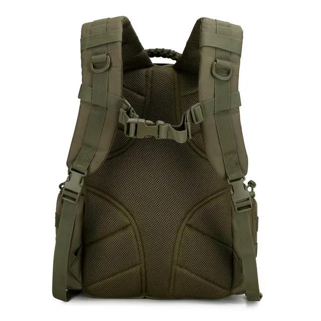 Alt view image 6 of 7 - 30L Military Tactical Backpack for Men 3 day Assault Pack Molle Daypack Army Hiking Rucksack (Army Green)