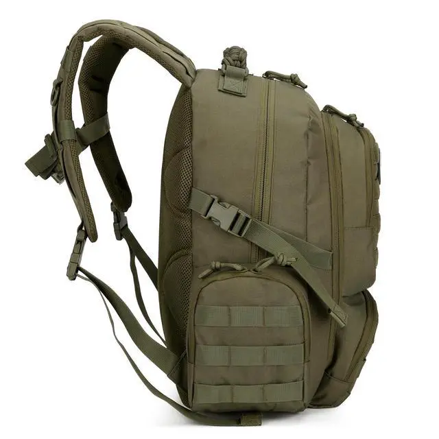 Alt view image 5 of 7 - 30L Military Tactical Backpack for Men 3 day Assault Pack Molle Daypack Army Hiking Rucksack (Army Green)