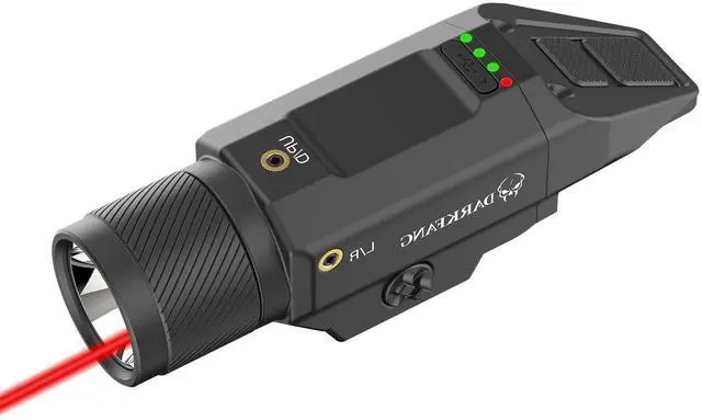Main image of Compact Red Laser Light Combo 1500 Lumen for Shotgun/Rifle Light | Momentary/Strobe Function for 1913 Picatinny Rail