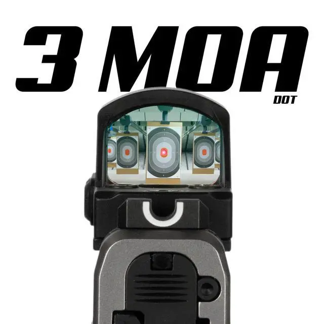 Alt view image 4 of 7 - Nautilus 3 MOA | 407K, 507K Footprint | Modified RMSc, NO Rear Recoil Lugs, NOT RMS Compatible | Parallax-Free Micro Red Dot Sight (MRDS) Featuring Shake Awake and 50K Hour Battery Life