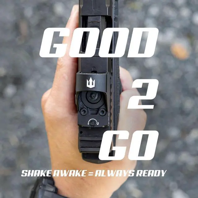 Alt view image 6 of 7 - Nautilus 3 MOA | 407K, 507K Footprint | Modified RMSc, NO Rear Recoil Lugs, NOT RMS Compatible | Parallax-Free Micro Red Dot Sight (MRDS) Featuring Shake Awake and 50K Hour Battery Life