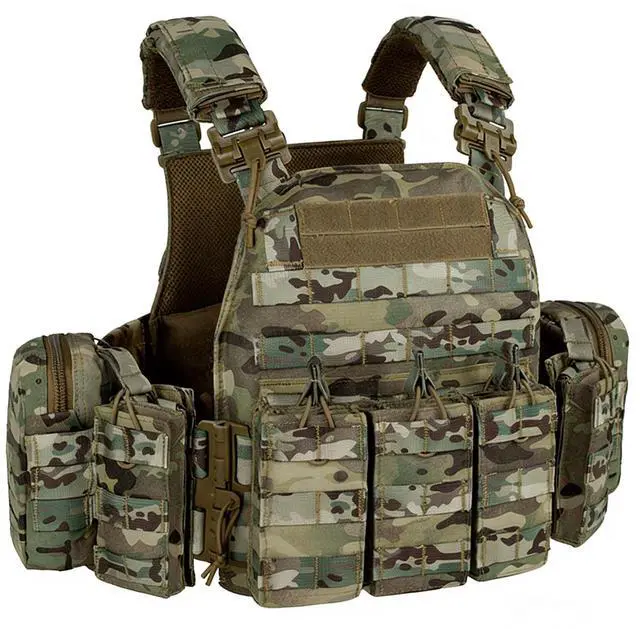 Main image of Tactical Outdoor Vest Quick Release Adjustable Hunting Vest with PALS Molle System