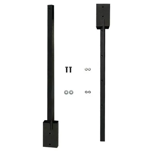 Alt view image 7 of 7 - 2x4 Target Hanger | Target Stand Base | Adjustable Height Steel Post | AR500 Steel Gong Targets Conversion Adapter