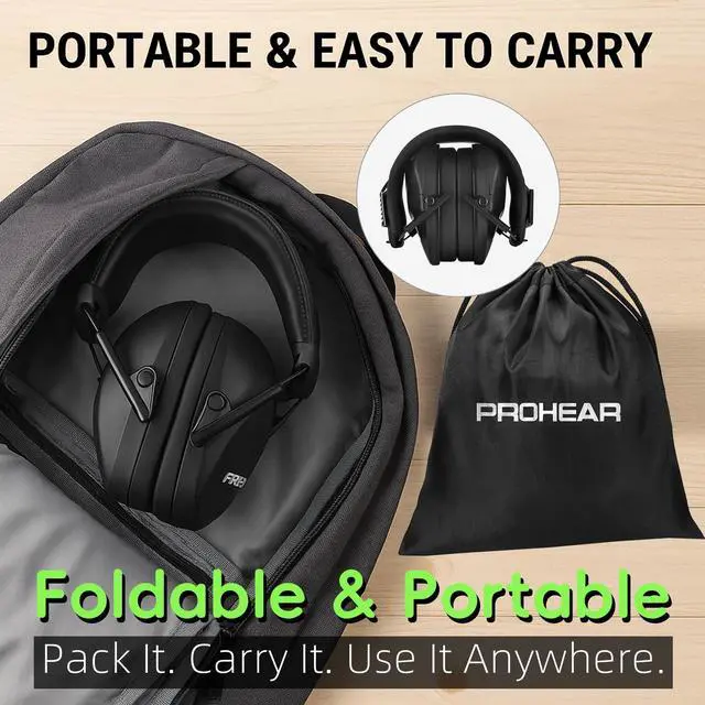 Alt view image 6 of 7 - Youth Electronic Ear Protection 23dB NRR Slim Fit Sound Amplification Noise Compression Compact Design Gun Range Shooting Hunting Tactical Use