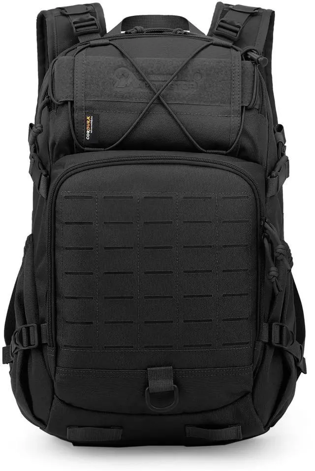 Main image of Small Military Tactical Backpack for Men,25L Molle Cordura Backpack for Hiking,Camping,Rucking