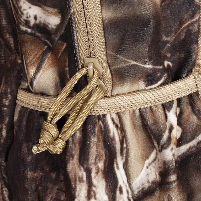 Alt view image 6 of 7 - Camouflage Hunting Backpack Waterproof Bow and Rifle Compatible Hunting Bag (Woodland Brown Camouflage) Large