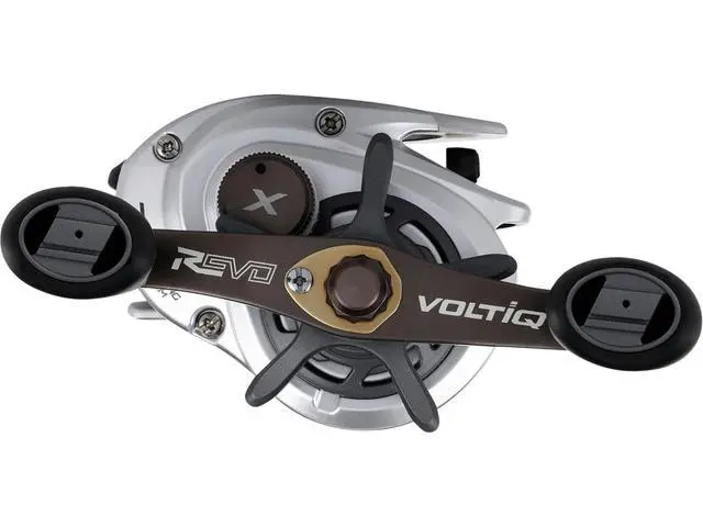 Alt view image 3 of 6 - Revo X VoltiQ Low Profile Baitcasting Reel, Size LP, Electronic VoltiQ Casting System, Carbon Fiber Drag, for Left Handed Anglers