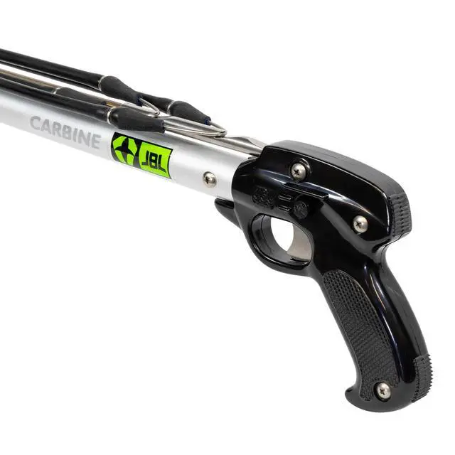 Alt view image 3 of 3 - Spearguns Carbine Speargun for Spearfishing, Speargun for Freediving, Scuba Diving, Fishing, Diving, Aluminum Barrel, Stainless Steel Shaft, Easy Stretch Bands, Made in USA